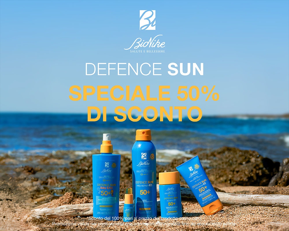 Speciale 50% di sconto sui prodotti solari Bionike