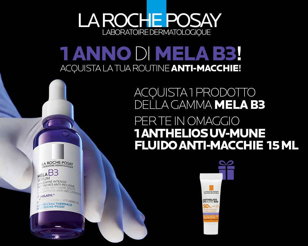 Acquista la routine Mela B3 di La-Roche Posay: c'è un omaggio per te