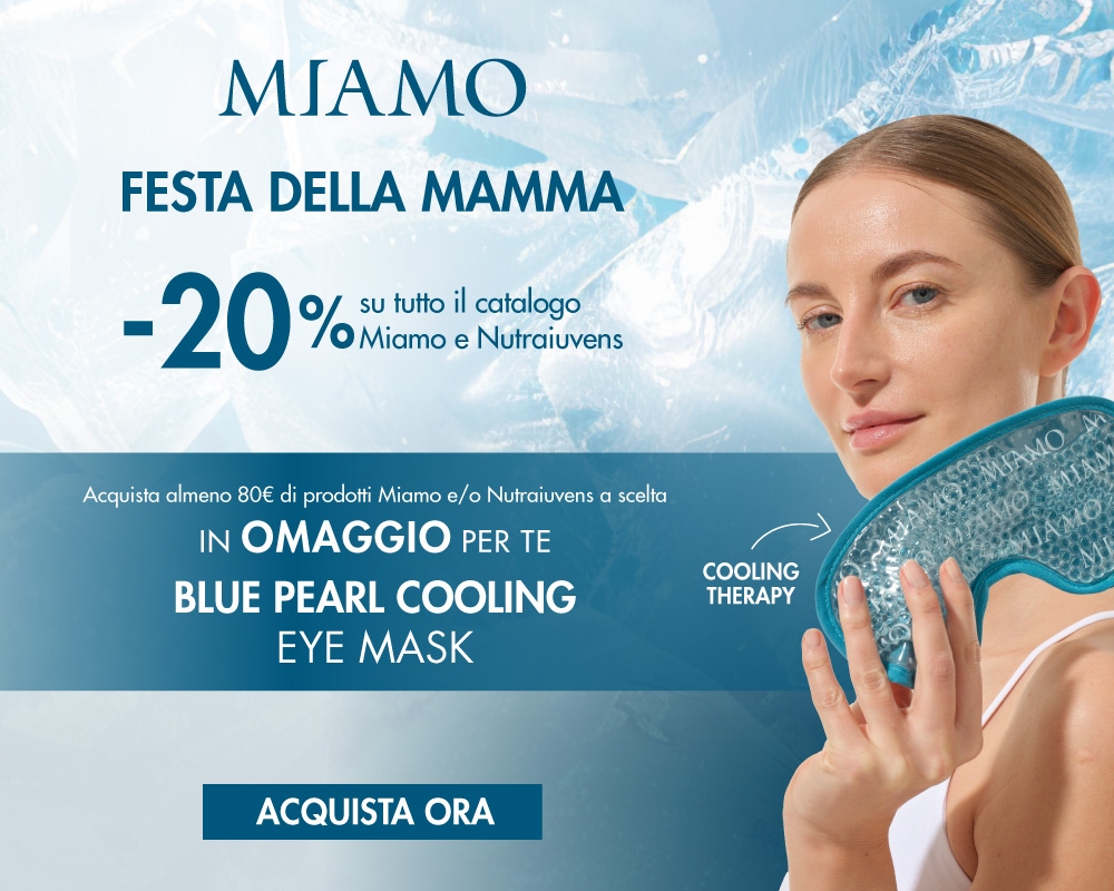 Festa della Mamma con Miamo: 20% di sconto e Eye Mask in omaggio